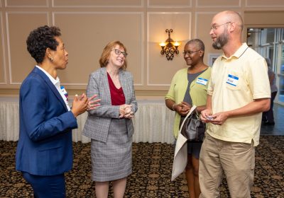 RESIDENTS GATHERED AT THE UPPER CHICHESTER HEART & SOUL ACTION SUMMITS DURING THE SUMMER OF 2021.