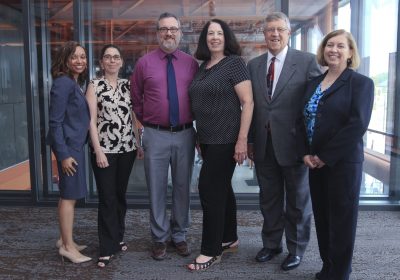 BRANDI HUNTER DAVENPORT, PA FORWARD; JULIE ZUMAS, PBS39; JOSH BERK, BETHLEHEM AREA PUBLIC LIBRARY; PAULA GILBERT, YORK COUNTY LIBRARY SYSTEM; GLENN MILLER, OFFICE OF COMMONWEALTH LIBRARIES; AND CHRISTI BUKER, PENNSYLVANIA LIBRARY ASSOCIATION.
