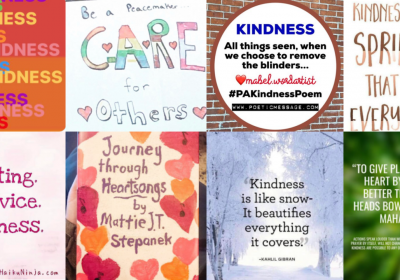 IMAGES SHARED ON SOCIAL MEDIA BY PENNSYLVANIA RESIDENTS FOR PHC'S #PAKINDNESSPOEM PROJECT.