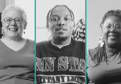 Marie Burleigh, left, Creanu Jennings, center, and Kyra Taylor, right, share stories of family in this set of videos as part of the Voices of History series.