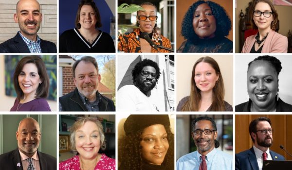 a collage of portraits of the first 25 people selected as Window Keepers