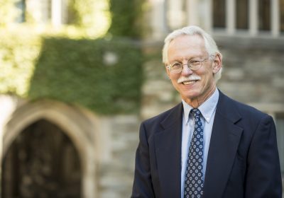 Randall M. Miller, whose support helped make the beautifully animated version of Yolanda Wisher's poem "The Window Keeper" come to life. Photo courtesy of Saint Joseph's University.